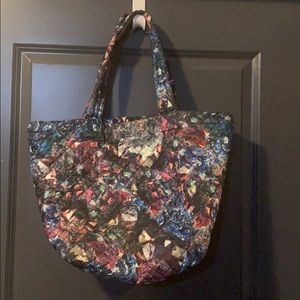 Mz wallace jewel tone patterned medium metro tote